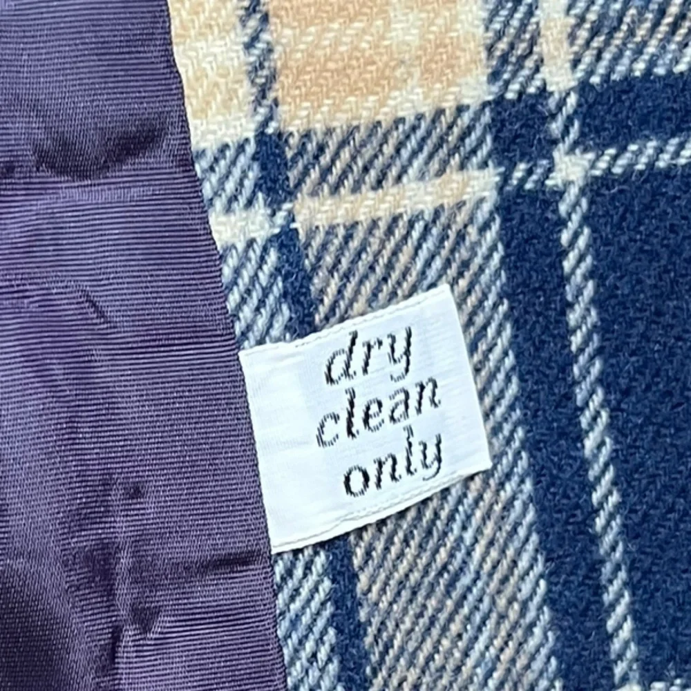 Pendleton Vintage 100% Pure Virgin Wool Plaid Jacket size 15/16